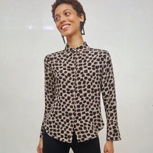 Tatum Button Down Washable Silk